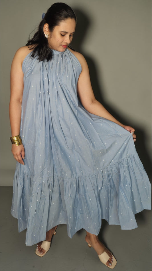 Azure Halter dress