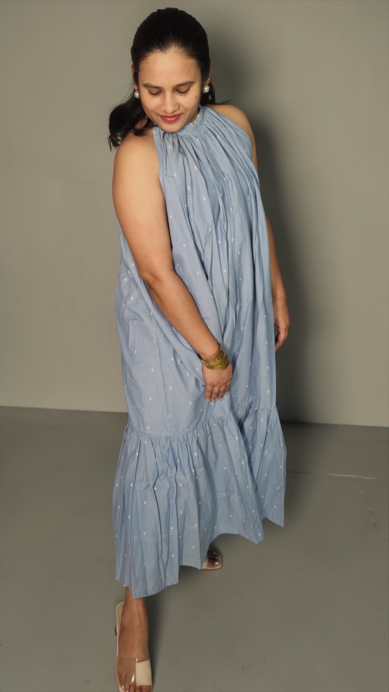 Azure Halter dress