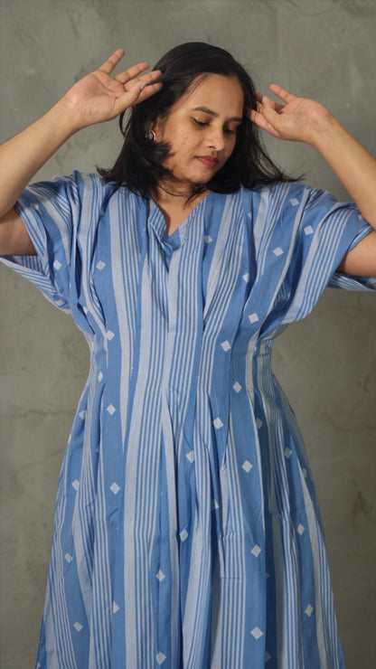 Azure Kimono Dress