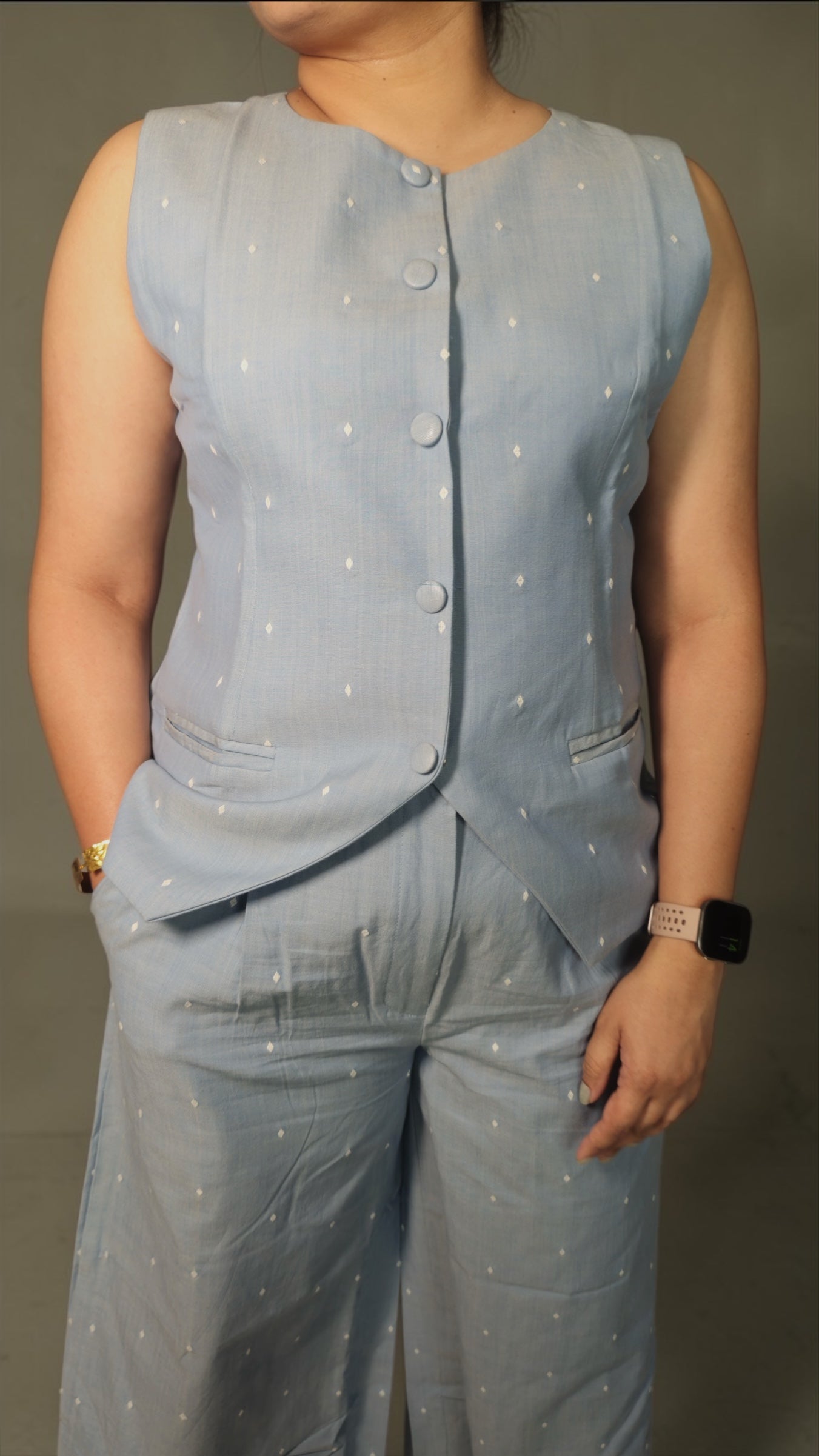 Azure Waistcoat set