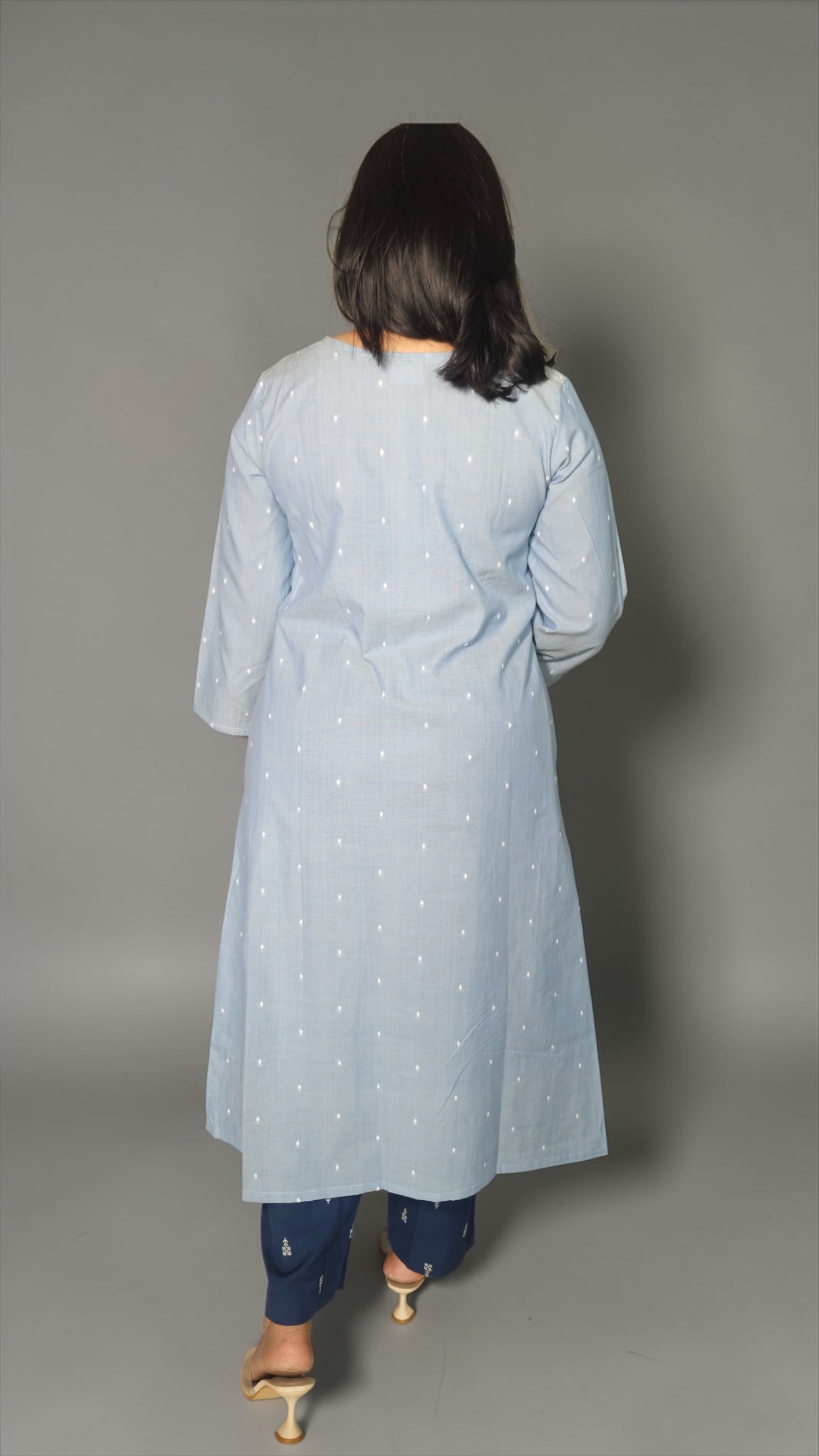Azure Kurta Set