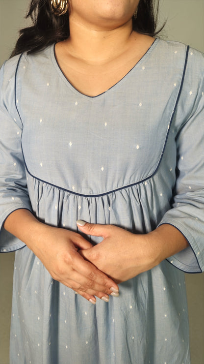 Azure Kurta Set