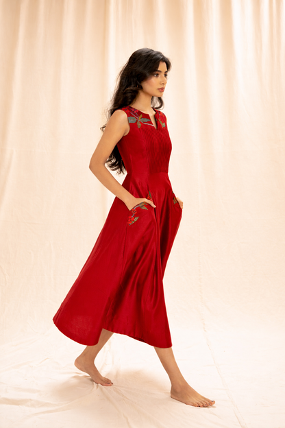Jamdani Pocket dress