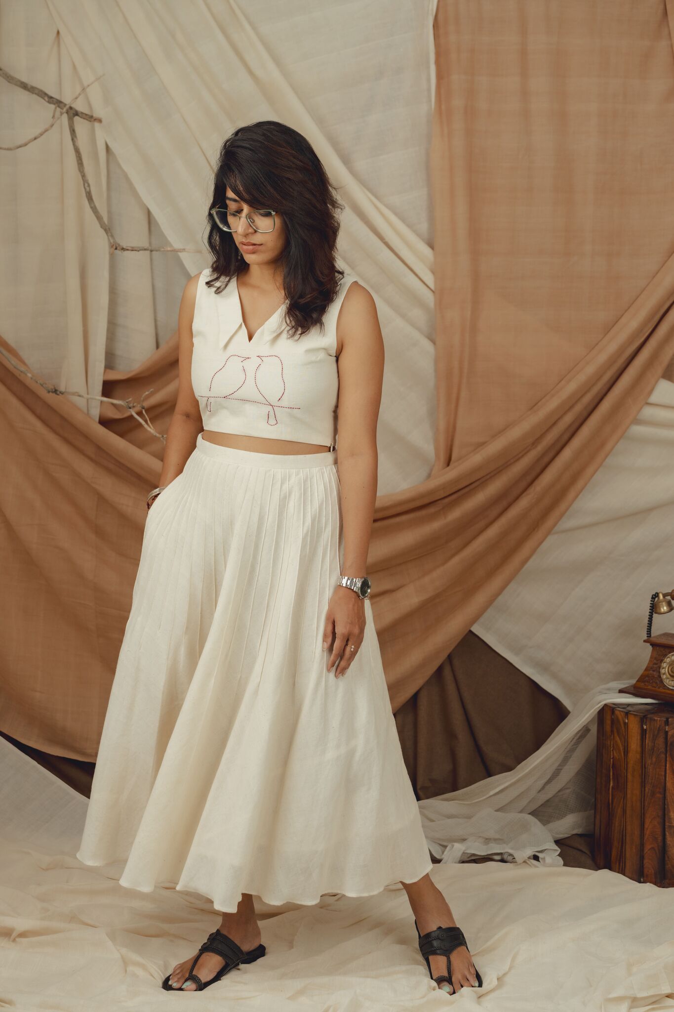 Mrdu Skirt Set