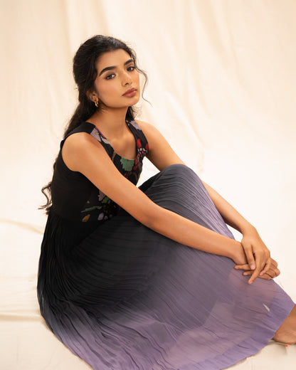 Khadi Ombre Dress