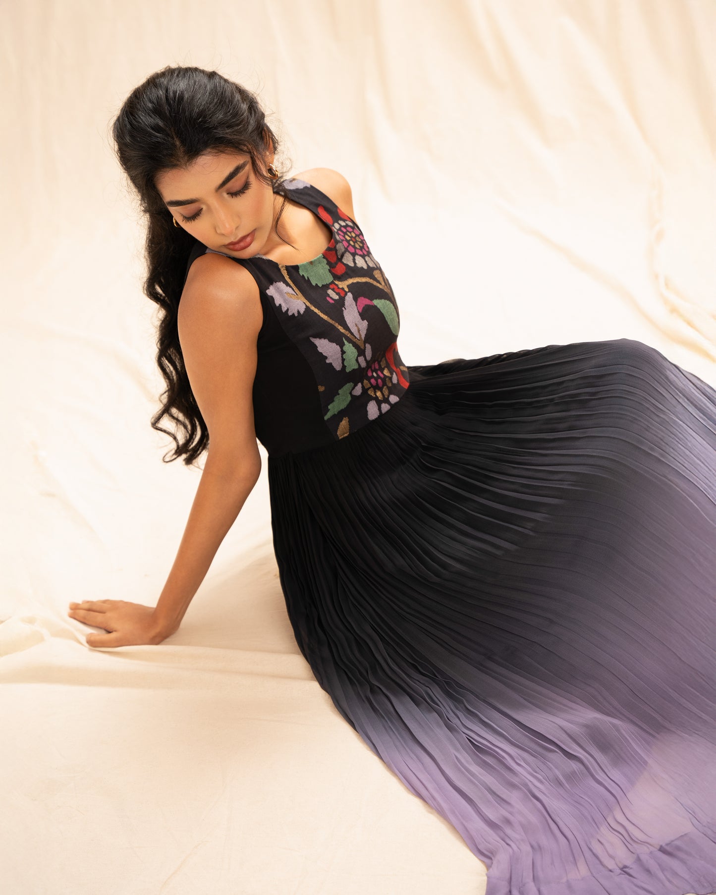 Khadi Ombre Dress