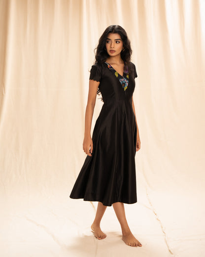 Jamdani Double V Dress