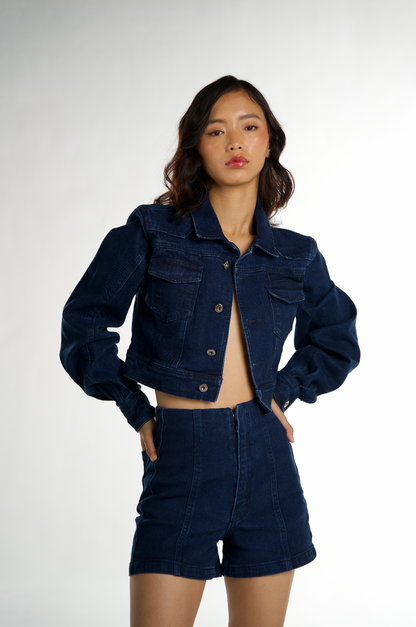 Cropped Denim Jacket