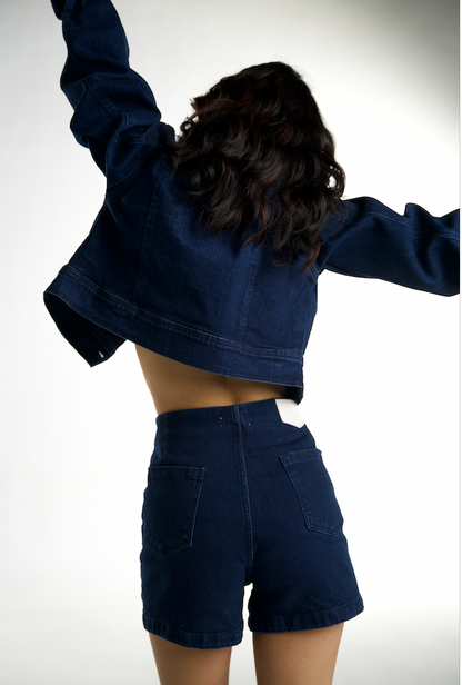 Cropped Denim Jacket